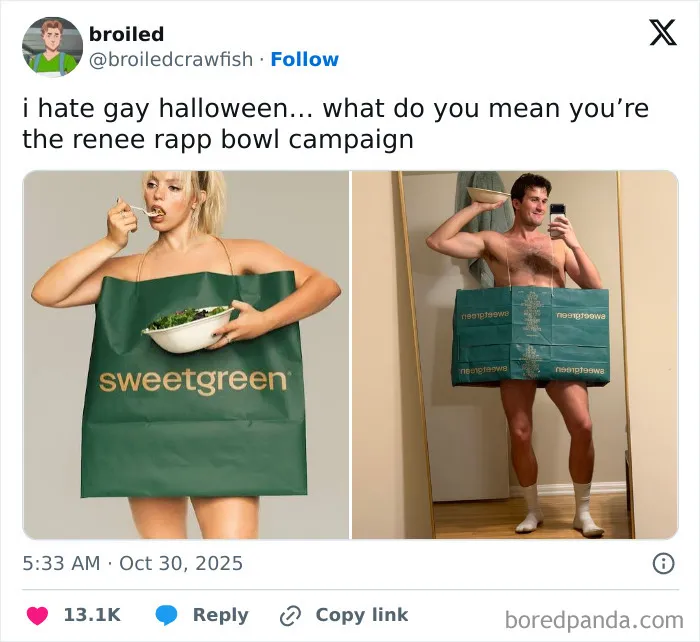 Everyone Is Already Making The Same Viral Joke About Gay Halloween Costumes And People Love It