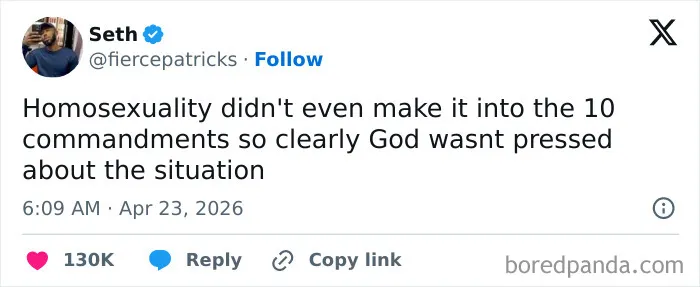 It Was Never That Serious