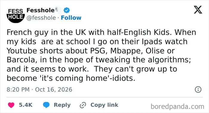 A social media screenshot with anonymous confessions about tweaking video algorithms for kids.