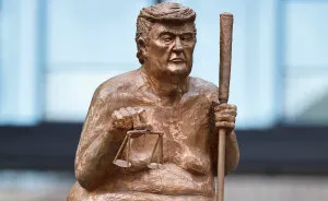 Satirical Golden Statue Of Donald Trump Goes On Display, And The Comments Are Brutal