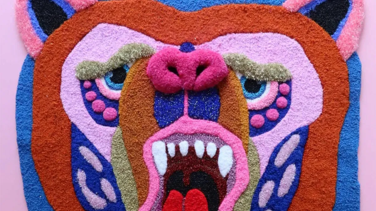 Ina Dyreborg Turns A Simple Tufting Needle Into Expressive Textile Art (21 Pics)