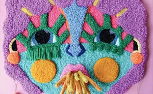 Ina Dyreborg Turns A Simple Tufting Needle Into Expressive Textile Art (21 Pics)