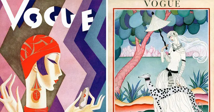 11 Hand-Painted Vogue Covers That Prove Fashion Magazines Used To Be Art Galleries, As Shared By This Page
