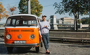 This Man Spotted His Real License Plate On A Matchbox Toy After His VW Van Starred In Hollywood Movie