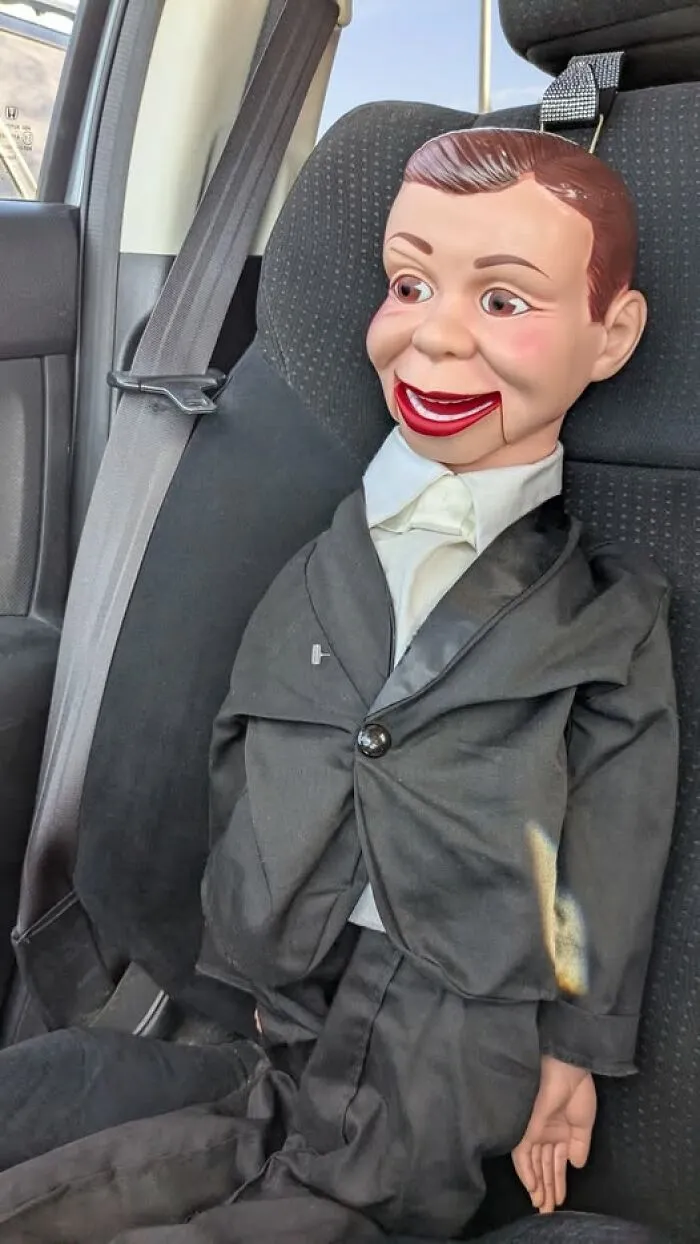 I Found This Guy, Charlie Mccarthy, At Goodwill In London Ontario Today. He Needs Some Repair And A New Shoe, But It Was A Perfect Find Today For Their 30% Off Sale!