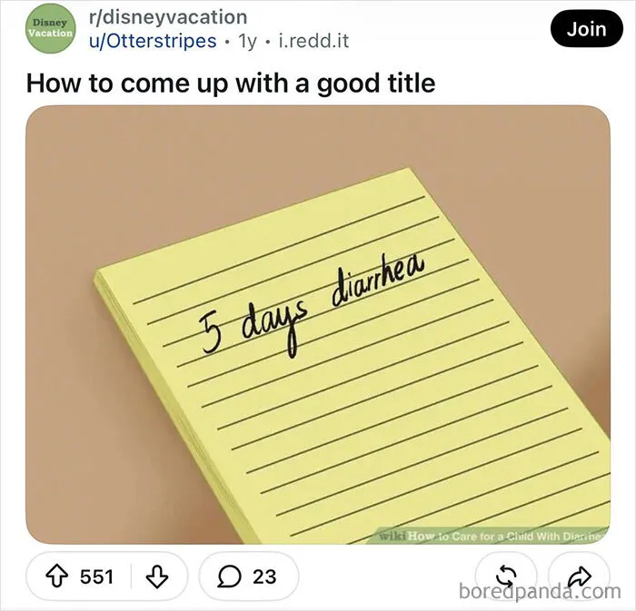 Funny WikiHow images screenshot showing a notepad illustration with handwritten text.