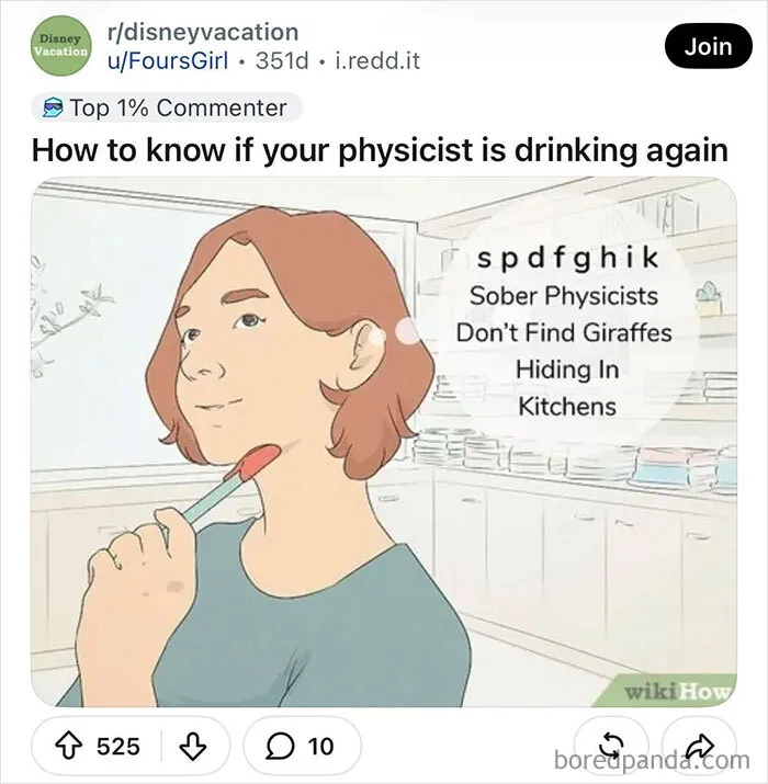 Funny WikiHow images with a funny caption about physicists