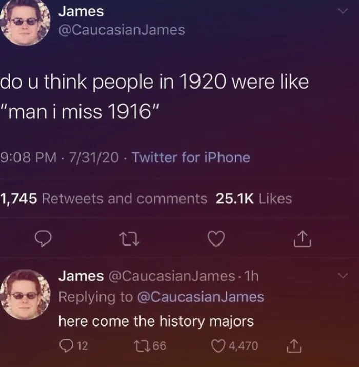 A funny Twitter exchange exemplifying the comments were funnier than the original post
