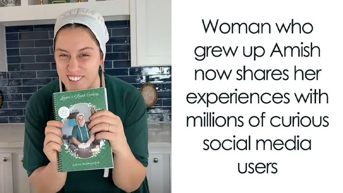 She Greased Her Door Hinges With Oil To Escape The Amish At Night, Now She Has Millions Of Fans