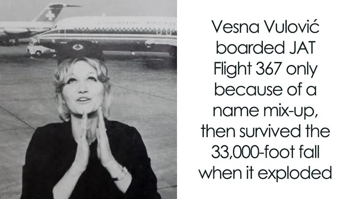 Meet Vesna Vulović, The Only Person In World History Who Survived After Falling From 33K Feet