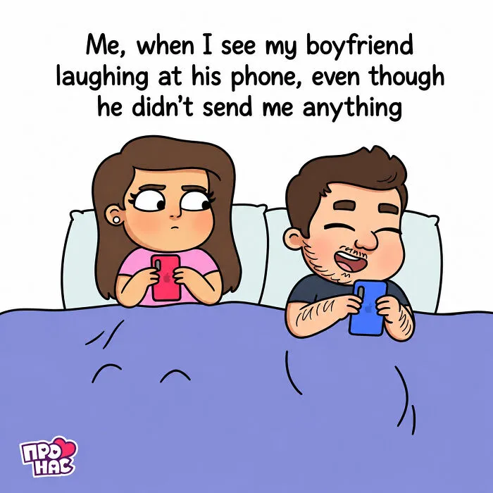 This Artist Made 24 Comics About The Weird And Wonderful Reality Of Being A Couple