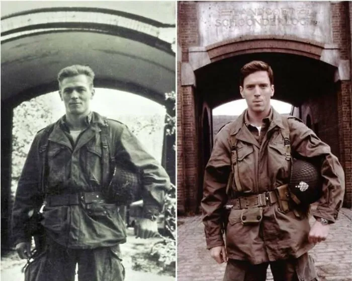 Side-by-side images of soldiers in vintage military uniform from weird things about history
