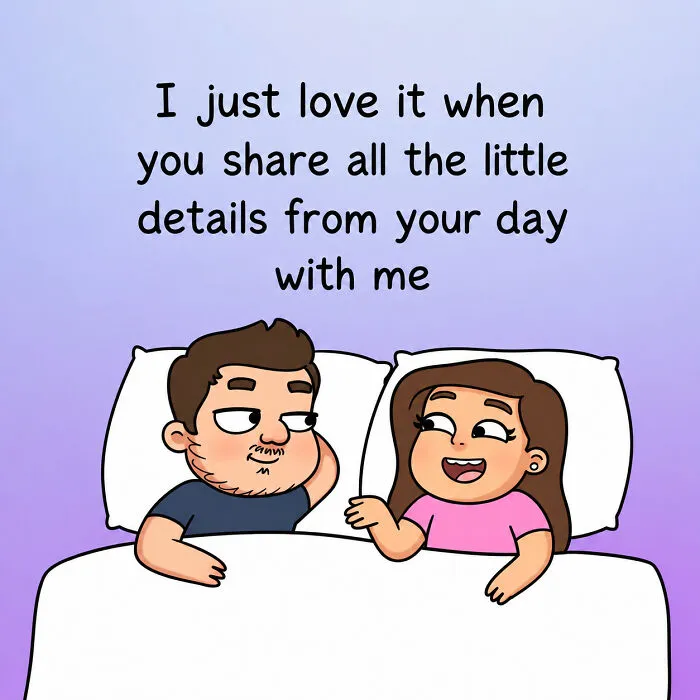 This Artist Made 24 Comics About The Weird And Wonderful Reality Of Being A Couple