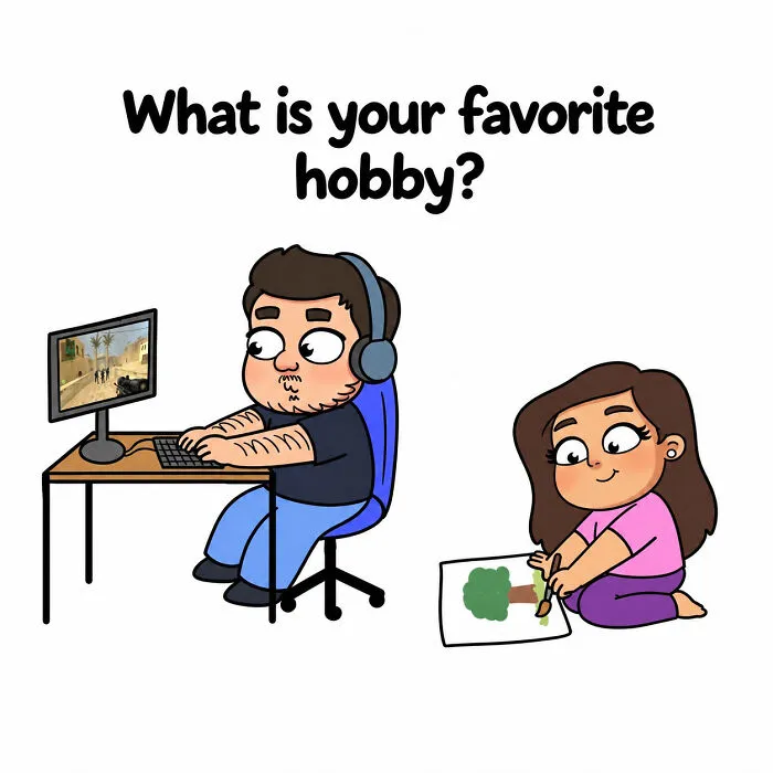 This Artist Made 24 Comics About The Weird And Wonderful Reality Of Being A Couple