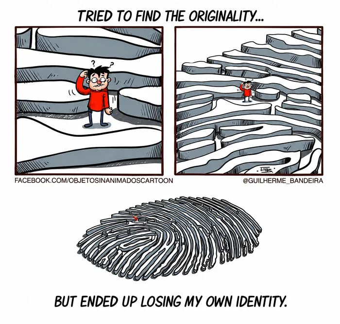Brazilian Cartoonist Creates Thought-Provoking Comics That Blend Humor, Emotion, And Life Lessons (26 Pics)