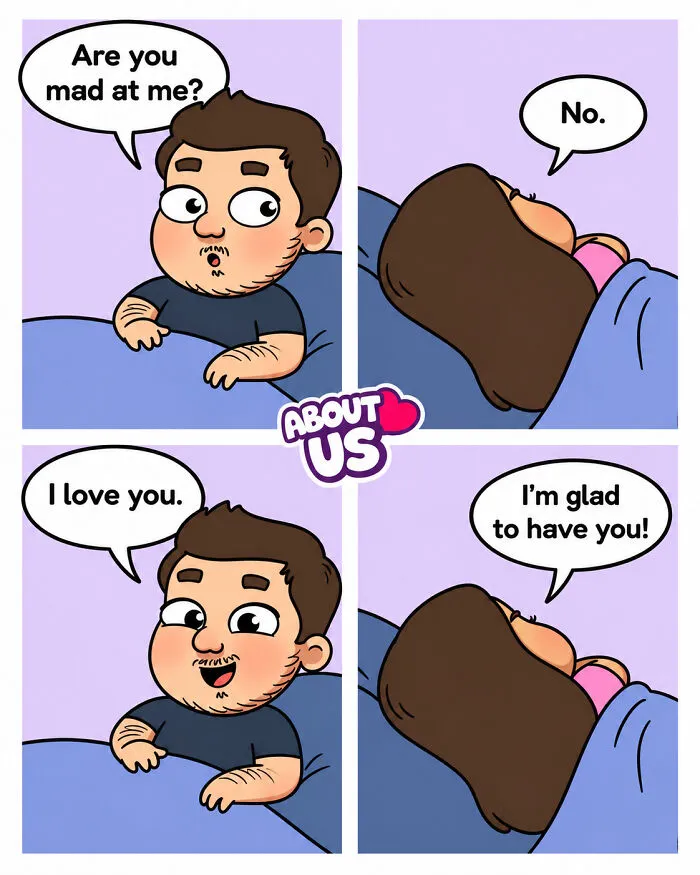 This Artist Made 24 Comics About The Weird And Wonderful Reality Of Being A Couple