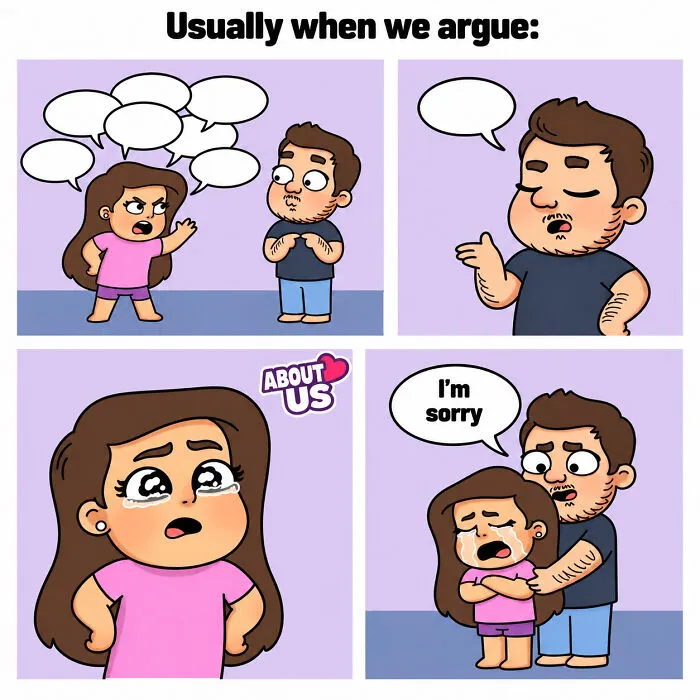 This Artist Made 24 Comics About The Weird And Wonderful Reality Of Being A Couple