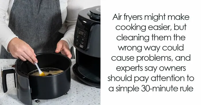Air Fryer Owners Have Been Given A 30-Minute Warning, And It Could Save Them From A Risky Mistake