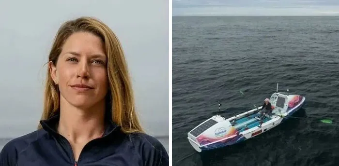 Kelsey Pfendler Rowed Solo From California To Hawaii In Just 43 Days. The Fastest Solo Crossing Ever