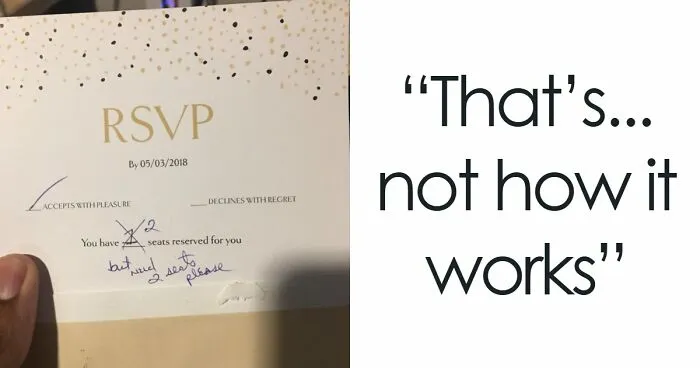 62 Wedding Guests Who Took Being Invited As A Green Light To Cross Every Boundary