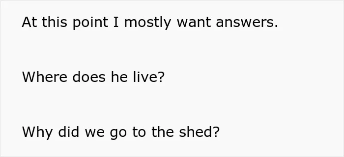 Woman's first date with real estate investor ends in a shed with a mattress, a backpack and no toilet