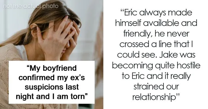 Woman Can’t See How Painfully Obvious Her Male Friend’s Intentions Are When BF Starts Showing Jealousy