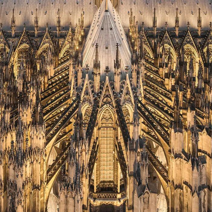 Intricate gothic cathedral architecture demonstrating the hidden beauty of buildings and spaces.