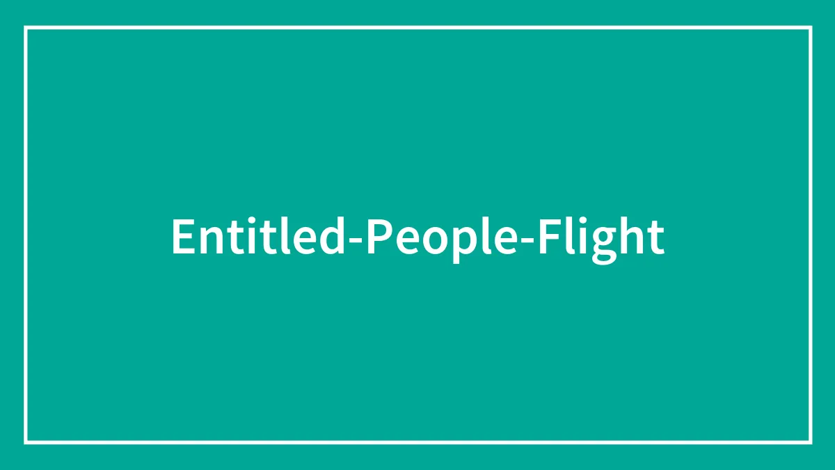 46 Times People Got Stuck Next To An Entitled Passenger And Had Nowhere To Escape At 30,000 Feet
