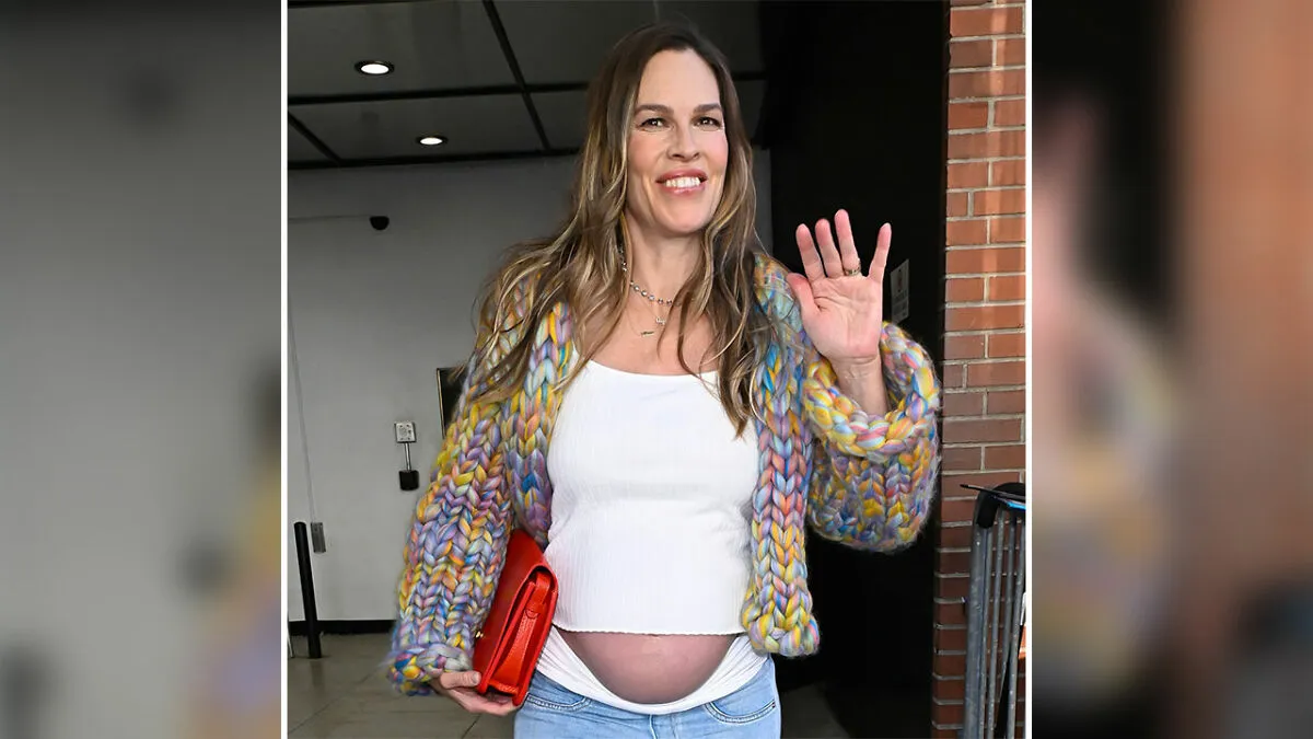 Hilary Swank's Baby Bump At 52 Gives People Anne Hathaway Flashbacks As They Rehash Conspiracy Theory