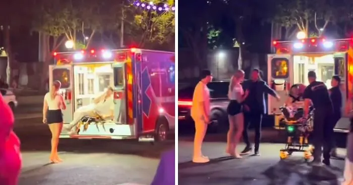Furious Backlash Erupts As Pair Allegedly Blocks Ambulance For Clicks In "Peak Influencer Dystopia" Moment