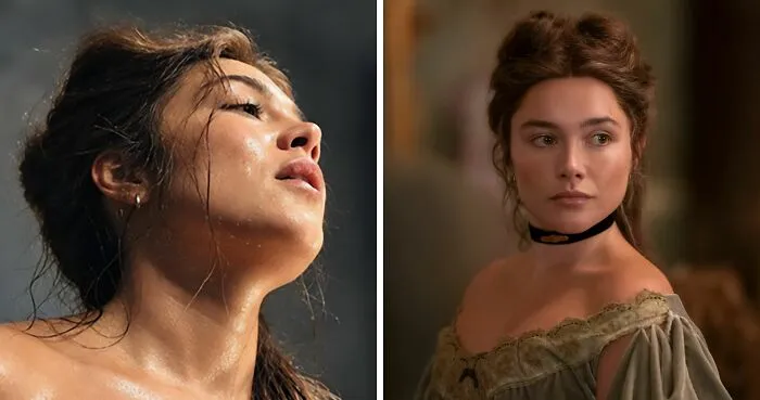Florence Pugh protagoniza una escena subida de tono en una polémica serie nueva, y desata muchas preguntas
