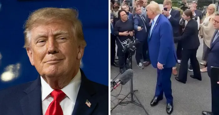Expert Weighs In After Trump's Odd Stance In Viral Video Leads To Speculation