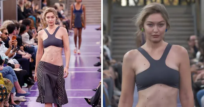 El regreso de Gigi Hadid a la pasarela hace que los espectadores se cuestionen su talento como supermodelo