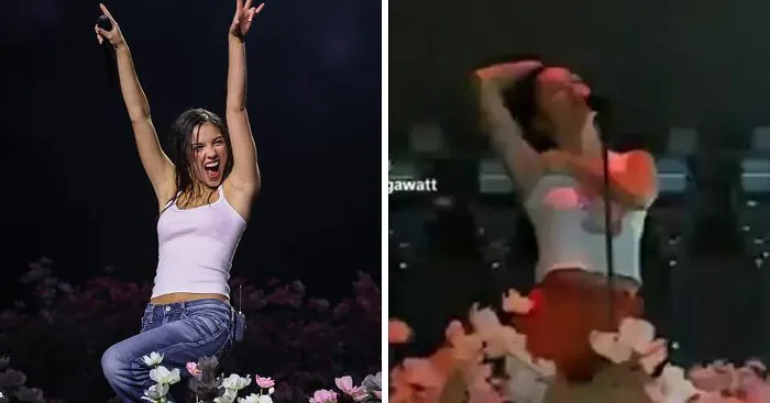 Esta estrella del pop es criticada por su comportamiento aparentemente "antihigiénico" sobre el escenario