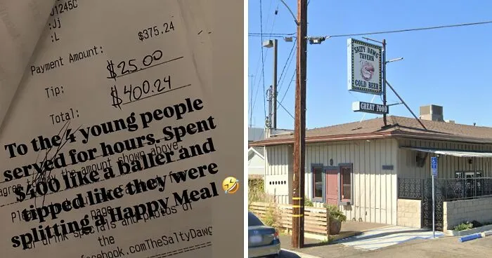 "New Level Of Entitlement": California Bar Publicly Shames Customers Over Tip, But It Massively Backfires