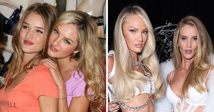 "Bulldozed Women": Fans Decry Plastic Surgery Trend After Noticing Victoria's Secret Models' Transformation