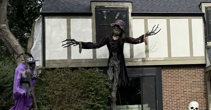 Christian Man Has Bizarre Meltdown After Neighbor's Halloween Decoration Scares Toddler