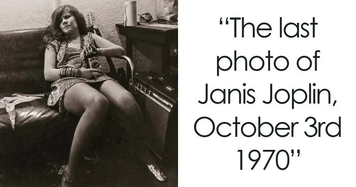60 Photos That Nobody Knew At The Time Would End Up Being The Very Last Ever Taken Of The People In Them