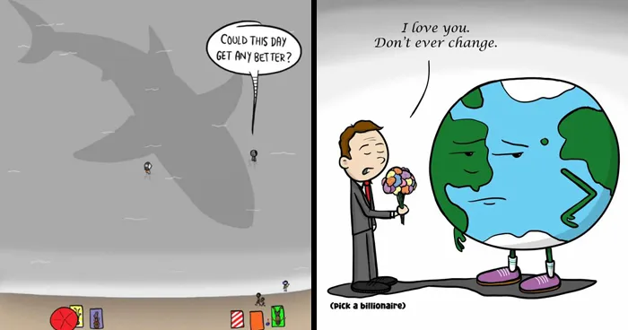 18 Darkly Funny Cartoons By Joe Mohr That Make You Laugh First And Wince Second