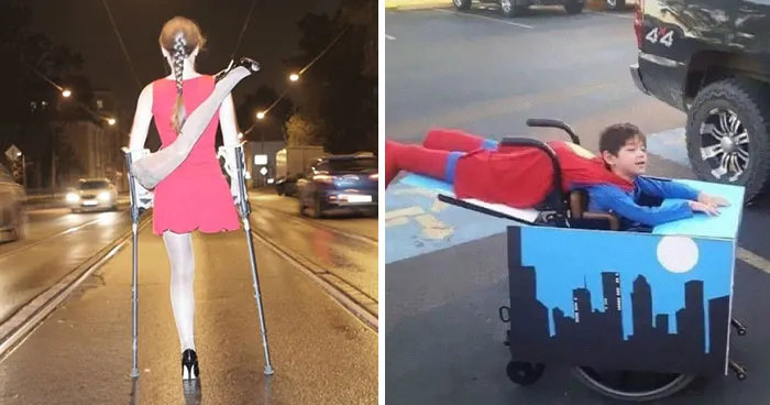 67 People With Disabilities Who Understood The Halloween Assignment Better Than Anyone Else