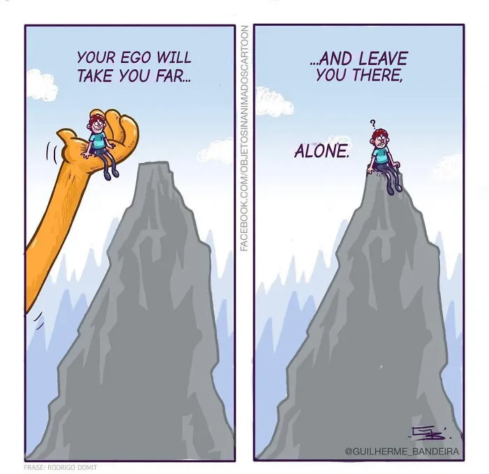 Brazilian Cartoonist Creates Thought-Provoking Comics That Blend Humor, Emotion, And Life Lessons (26 Pics)