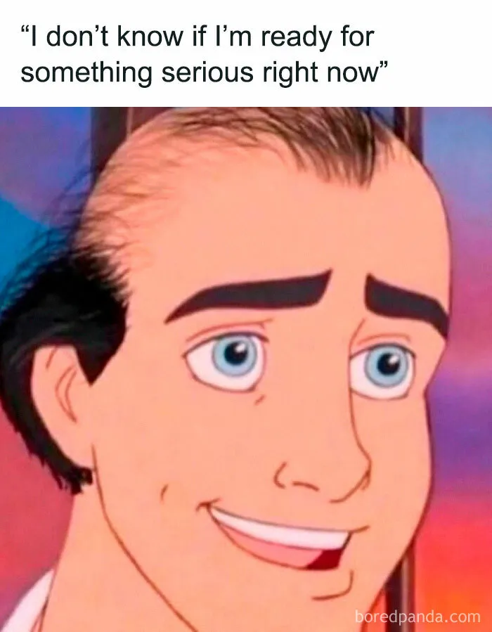 A meme featuring a cartoon man, highlighting how women are still fighting for respect.