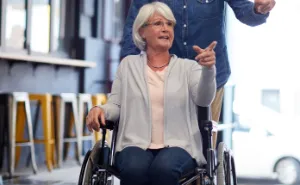 Entitled Dad Demands Elderly Woman’s Wheelchair For His Tired Son, Gets A Brutal Reality Check