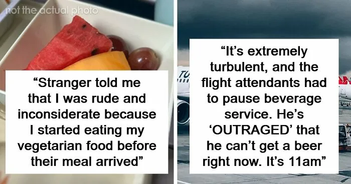 46 Times People Got Stuck Next To An Entitled Passenger And Had Nowhere To Escape At 30,000 Feet
