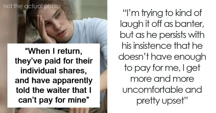 Broke Guy Humiliated In Public By Wealthy Buddies, Decides He Needs New Friends As They Call It “Banter”