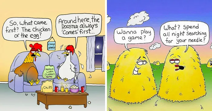 42 Pun-Filled And Slightly Naughty Comics That Give Your Groceries A Wild Side (New Pics)