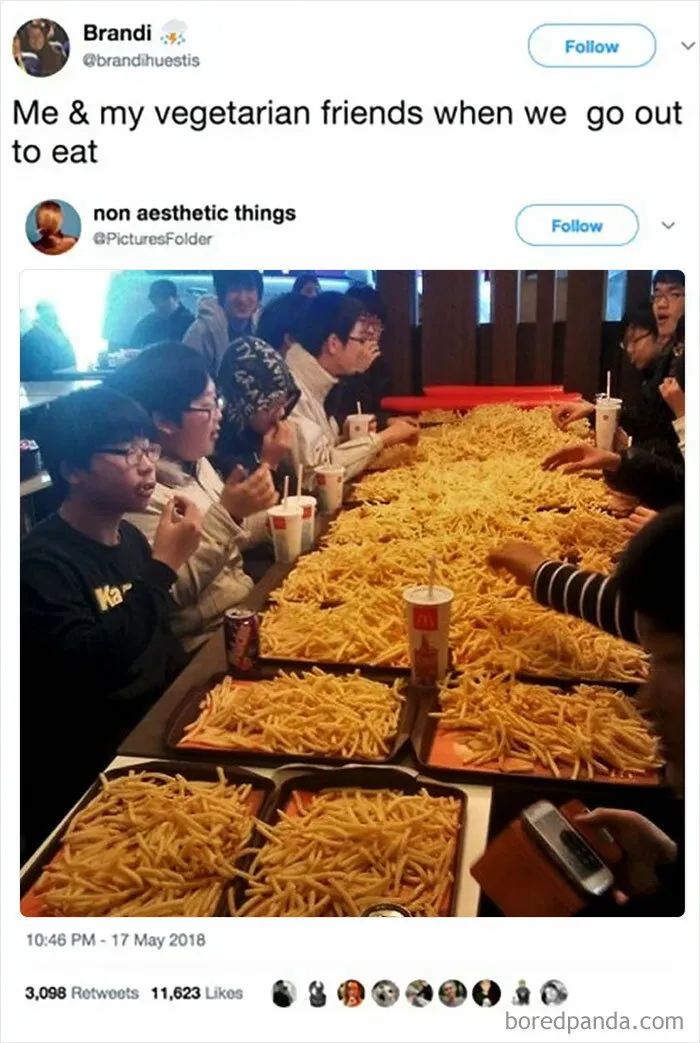 65 Funny Vegetarian Tweets For Those Who Are Tired Of Explaining Their Diet For The 100th Time