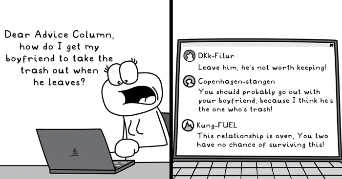 This Danish Artist Turned Everyday Moments Into 31 Hilarious Comics (New Pics)
