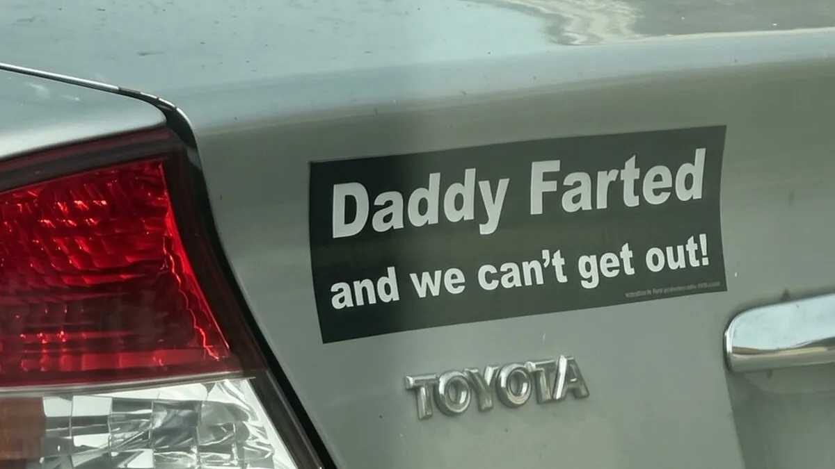 61 Wild Bumper Stickers That Prove Some People Have Absolutely No Filter (New Pics)