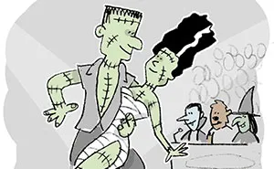 This Cartoonist Gives Classic Horror Characters A Hilarious Twist In These 40 New Halloween Comics